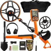 Profesjonalny wykrywacz metali - 7 trybów pracy - 30 cm cewka wyszukiwania - IP68 - Głębokość nurkowania do 3 m - Wykrywacz złota z regulowanym uchwytem - Wykrywacz złota z zestawem słuchawkowym Bluetooth - Precyzyjny lokalizator