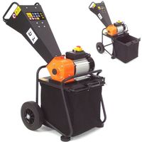 Elektro Gartenhäcksler 3500 Watt Häcksler Gartenschredder Holzhäcksler 55832