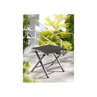 LIVARNO home Alu-Hocker »Houston«, zusammenklappbar -