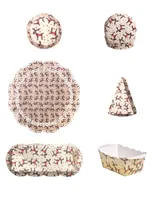 Demmler Backformen Set Elch - Muffinbackförmchen, Tortenspitze, Mini-Backform, Tortenstück-Backform, XL-Backform & Tarte-Form - Backzubehör Dekoration