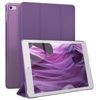 EAZY CASE Smartcase Tablet Hülle kompatibel mit Apple iPad Mini 4 / Mini 5 mit Standfunktion, Schutzhülle, Tablet Hülle, Tablet Klapphülle aus Kunstleder, Lila