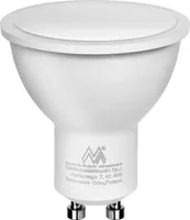 Maclean LED žárovka, GU10, 5W, 220-240V, 50/60Hz, teplá bílá, 3000K, 400 lumenů, MCE435 WW