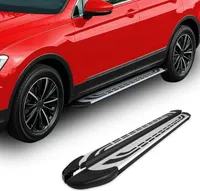 Listwy progowe boczne do Renault Captur 2013-2020 czarne aluminium