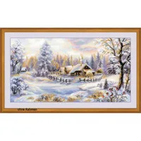 Riolis Kreuzstich-Set "Winterabend", Zählmuster