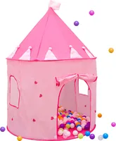 Bällebad Mädchen - 300 Bälle - 100x100x135 Kinderzelt Spielzelt Baby Bällezelt