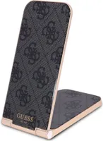 Guess 4G Pattern Magsafe Foldable 2W1 Induktives Ladegerät 15W - Schwarz
