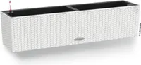 Lechuza Samozavlažovací truhlík Balconera Cottage 80 cm, bílá