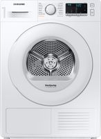 Samsung Wärmepumpentrockner DV80TA020TE/EG, Wechselbarer Türanschlag, Knitterschutz, Optimal Dry, Komfort 2-in-1-Filter, Super Kurz ‘35, 8 kg, Weiß