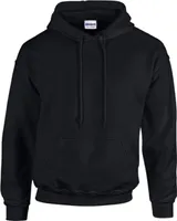 Gildan 18500 | Heavy Blend Hooded Sweatshirt / Kapuzenpullover - Farbe: Black - Größe: S