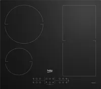 Beko HII64210FMTR Einbau-Induktionskochfeld, 4 Brenner, 60 cm, Schwarz