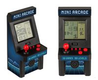 Mini Arcade Spielautomat Retro mit 26 Spielen