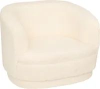 Eazy Living Kindersessel Merle Weiß Teddy