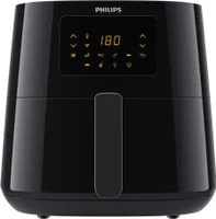 Philips Airfryer Essential, horkovzdušná fritéza, ovládání pomocí aplikace, 1,2 kg, dotykový displej, černá (HD9280/90)
