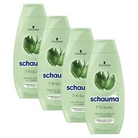 Schauma Fresh Szampon Siedem Ziół Włosy Przetłuszczające się 400ml Opakowanie 4 szt