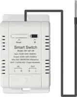 WiFi teplotní spínač, ovládání pomocí aplikace se statistikami dat, funkce automatizačních scénářů IFTTT, hlasové ovládání Alexa a Google Assistant