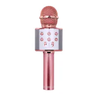 Karaoke-Mikrofon für singende Kinder, 5-in-1-drahtloses Bluetooth-Mikrofon  mit LED-Leuchten Karaoke-Maschine-Benutzerhandbuch