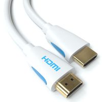 15m HDMI Kabel Weiß | Highspeed 2.0 4K 3D Ethernet FULL HD | Für TV PS4 Xbox
