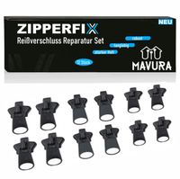 ZIPPERFIX Reißverschluss Reparatur Set Reißverschluss Reparatur Zipper A Fix 2er