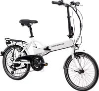 Schiano E-Sky E Bike Klapprad 20 Zoll Pedelec 280Wh Elektrofahrrad 7 Gänge E Fahrrad Klappfahrrad Faltrad