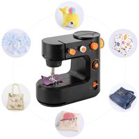 Elektrický šicí stroj Domácí šicí stroj Super Use Stitch Sewing Machine Free Arm Mini Home Sewing Machine (Black)