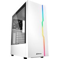 Sharkoon RGB Slider - Midi Tower - PC - Weiß - ATX - micro ATX - Mini-ITX - Gaming - Multi