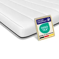 Topper - 180 x 200 cm - Kaltschaum Matratzenauflage mit waschbarem Mikrofaserbezug   Matratzen Topper - 10cm