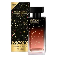 Mexx Black and Gold Woman Eau de Toilette 30ml
