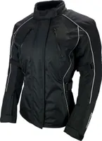 Bores Shanon Damen Textiljacke, schwarz, L