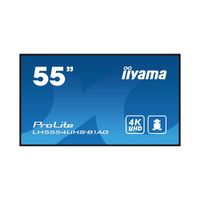 iiyama ProLite LH6554UHS-B1AG (65") Klasse (164 cm (64.5") sichtbar) LCD-Display - 4K - für Digital Signage