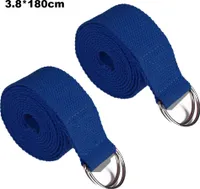 Yoga Gurt Non-Elastic Yoga Band - Stretching Band für Yoga, Pilate,blue
