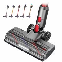 Bürste Kompatibel mit Dyson V7 V8 V10 V11 V15 Staubsauger mit 5 LED Lichten Zubehör für Bodenbürste