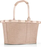 reisenthel carrybag XS, Einkaufskorb, Picknickkorb, Frame Twist Coffee, 5 L, BN6043