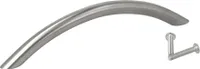 Möbelgriff ø 10mm La 128mm Segmentbogengriff Miami Edelstahl matt gebürstet