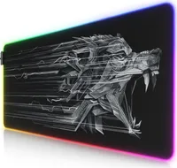 Titanwolf RGB Gaming Mauspad XL 900 x 400 mm Mousepad - verbessert Präzision & Geschwindigkeit