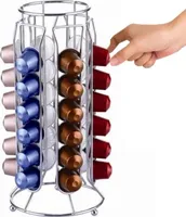 Kaffeekapsel Ständer Halter für 36 Kapseln kompatibel mit Nespresso Kapselhalter Kapselspender