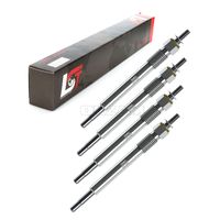 4x Glühkerze Stabglühkerze Metall 11 Volt für PERKINS TYP 2666-A005 2666-A014