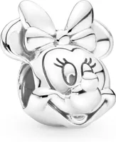 Pandora Damen Charm Disney x Pandora Minnie Mouse Silber 791587