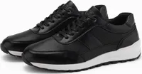 Ombre Clothing Herren Turnschuhe Ledion schwarz 43