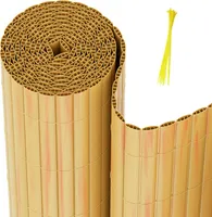 Yakimz PVC rohož na ochranu soukromí PVC plot bambusový větrolam pro zahradu balkon a terasu 80x300cm