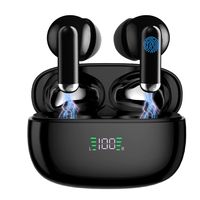 7MAGIC Bluetooth Kopfhörer, Kopfhörer Kabellos Bluetooth 5.3 In Ear Kopfhörer, Kabellose Kopfhörer ENC Noise Cancelling Earbuds mit USB-C, 20H Tiefer Bass, IPX7 Wasserdicht, Schwarz
