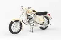 Abrex JAWA 350 kývačka Automatic (1966) 1:18 - Biela