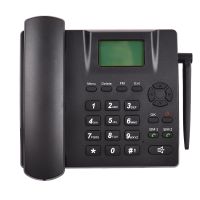 Pevný bezdrôtový telefón na pevnú linku, stolný telefón, podporuje GSM 850/900/1800/1900 MHz, dve SIM karty, 2G bezdrôtový telefón s anténou, rádiobudík, funkcia nahrávania SMS, 6 systémových jazykov
