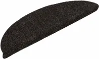 vidaXL Samolepiace rohože na schody 15 ks. Tmavohnedé 65x21x4cm