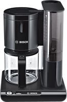 Bosch TKA 8013 Filterkaffeemaschine, Kunststoff, 1160 Watt, 1,25 l F?llmenge, Glaskanne, 15 Tassen, Aromawahl, Abschaltautomatik, Entkalkungsfunktion