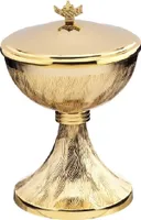 Ciborium vergoldet, Höhe 17 cm