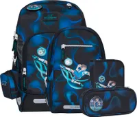 BECKMANN Active Air FLX Schoolbag Set 6-teilig 20-25L Magic League