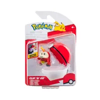 Jazwares Pokémon ClipnGo Poké Balls Fuecoco a Poké Ball