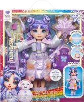 Mga Rainbow High Winter Wonderland Doll- Violet (Purple)