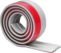 Zugluftstopper für Türen Selbstklebende Türbodendichtung,(Gray)