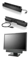 Soundbar USB Lenovo czarny 2.0 kanały 2,5 W